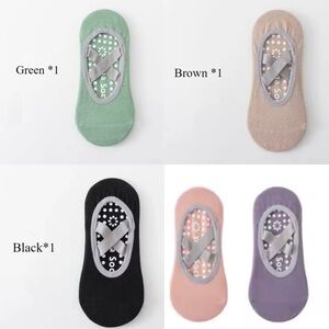 New 5 pairs Yoga/Pilates Socks